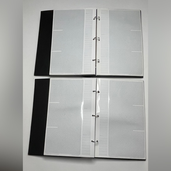 2 Pioneer Leather Photo Albums: 1 is Black, 1 is Blue. Gently used condition. - Picture 7 of 10